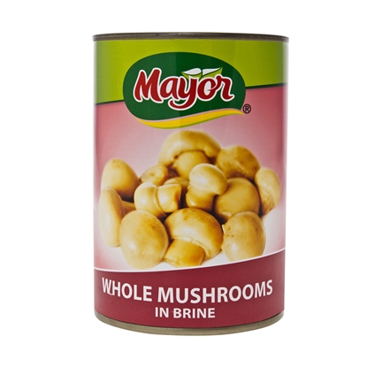 Picture of MAYOR BUTTON MUSHROOMS 400GR